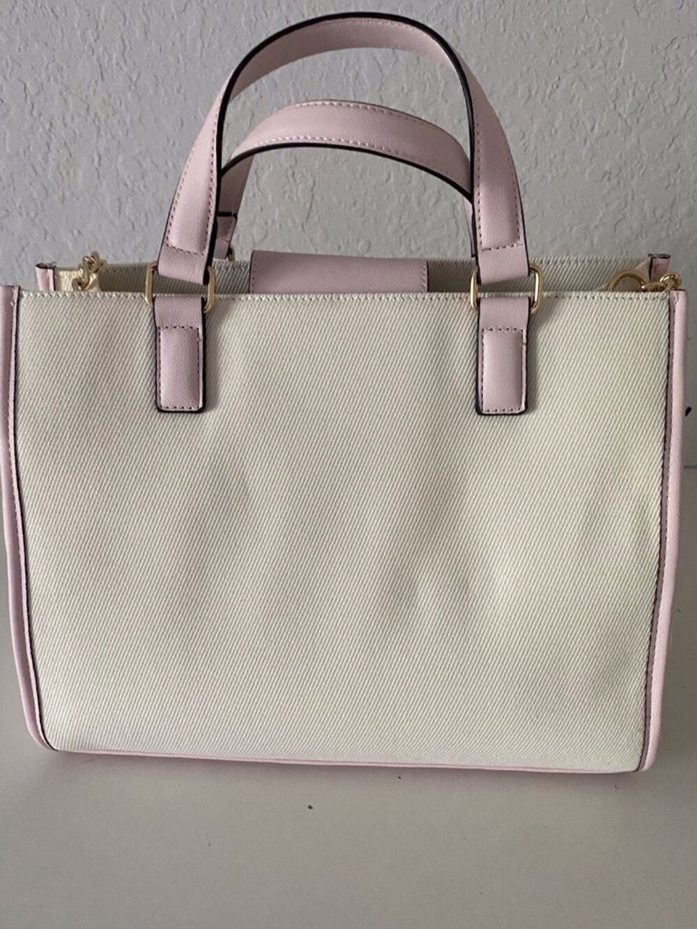 Juicy Couture Berry Sweet Tote Bag Natural Strawberry With Charm Crossbody NEW - Picture 6 of 10